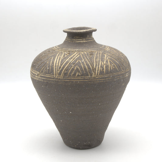 荻野善史 象嵌花器 - 花器・壺 | 益子焼 陶庫