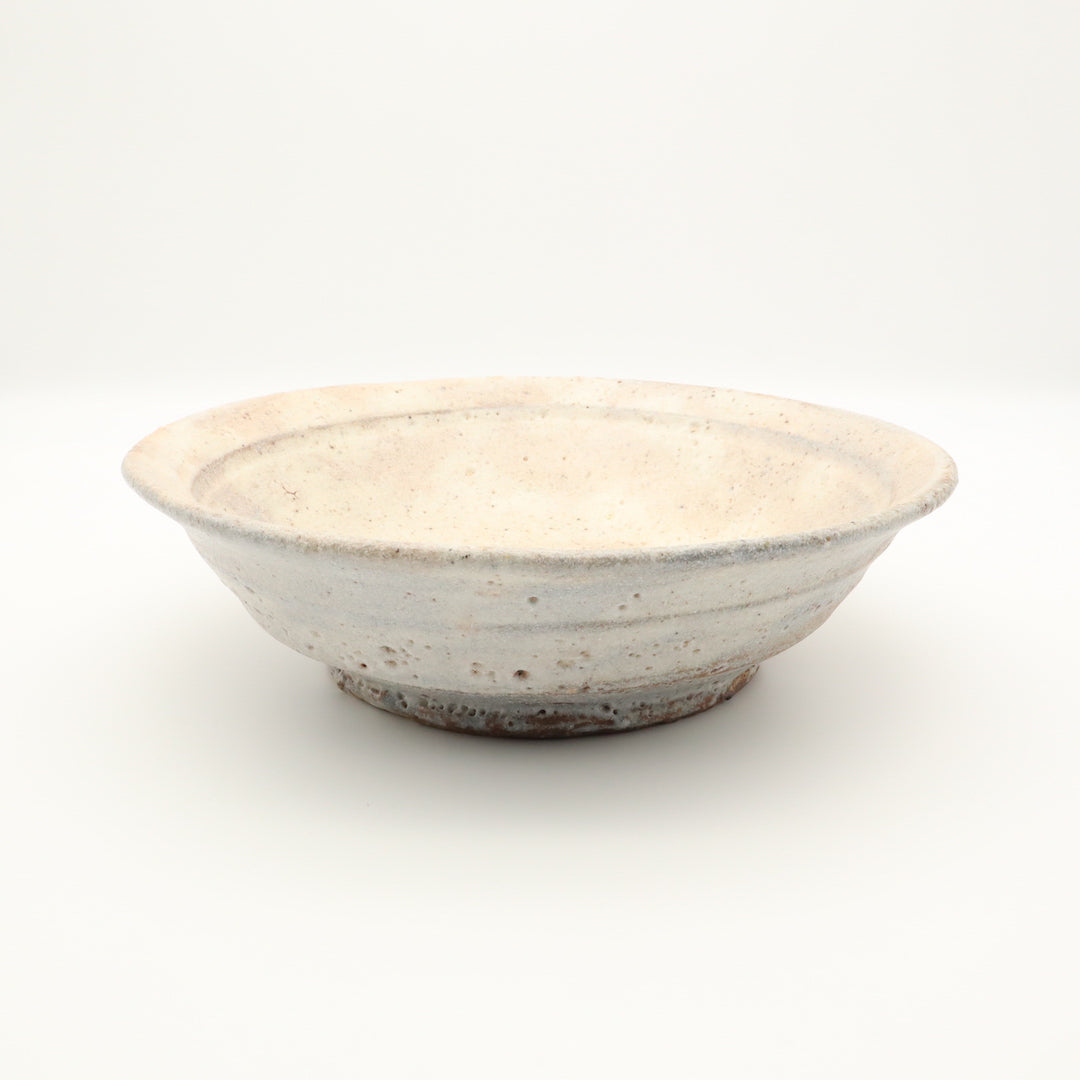 [Masaho Ono] Feldspar glazed eight-inch bowl