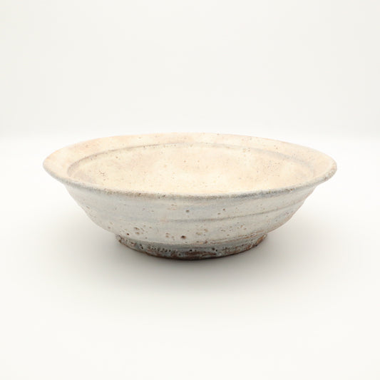 [Masaho Ono] Feldspar glazed eight-inch bowl