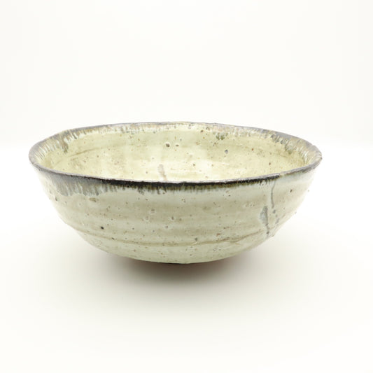 [Masaho Ono] Bran glaze lined eight-inch bowl