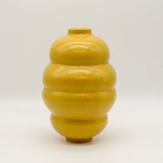 [Katsuji Yaguchi] Vase yellow