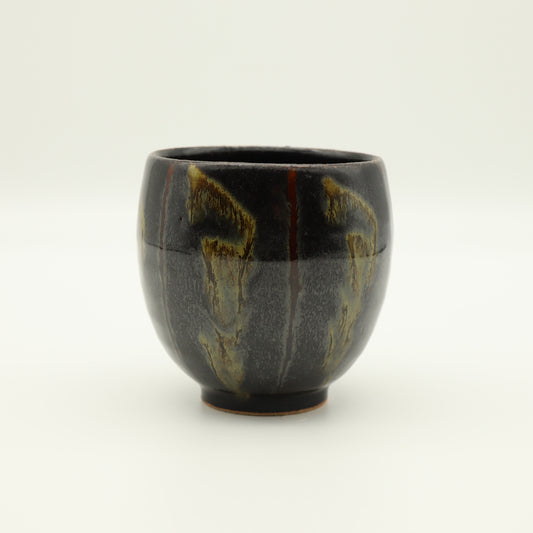 [Hagiwara Yoshinori] Black glaze teacup