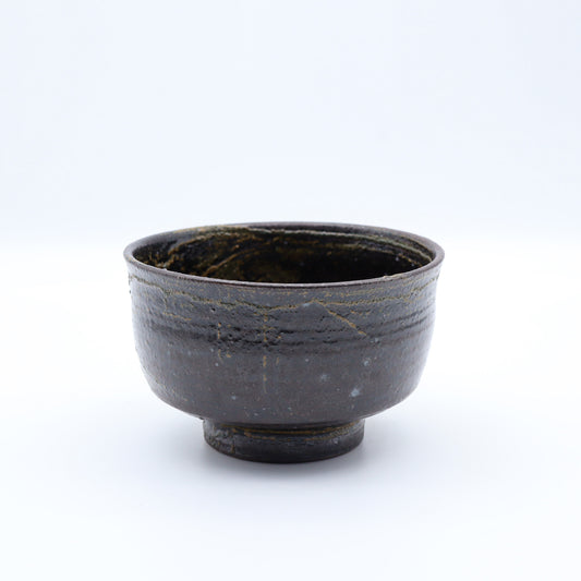 [Masataka Otsuka] Blue rust tea bowl
