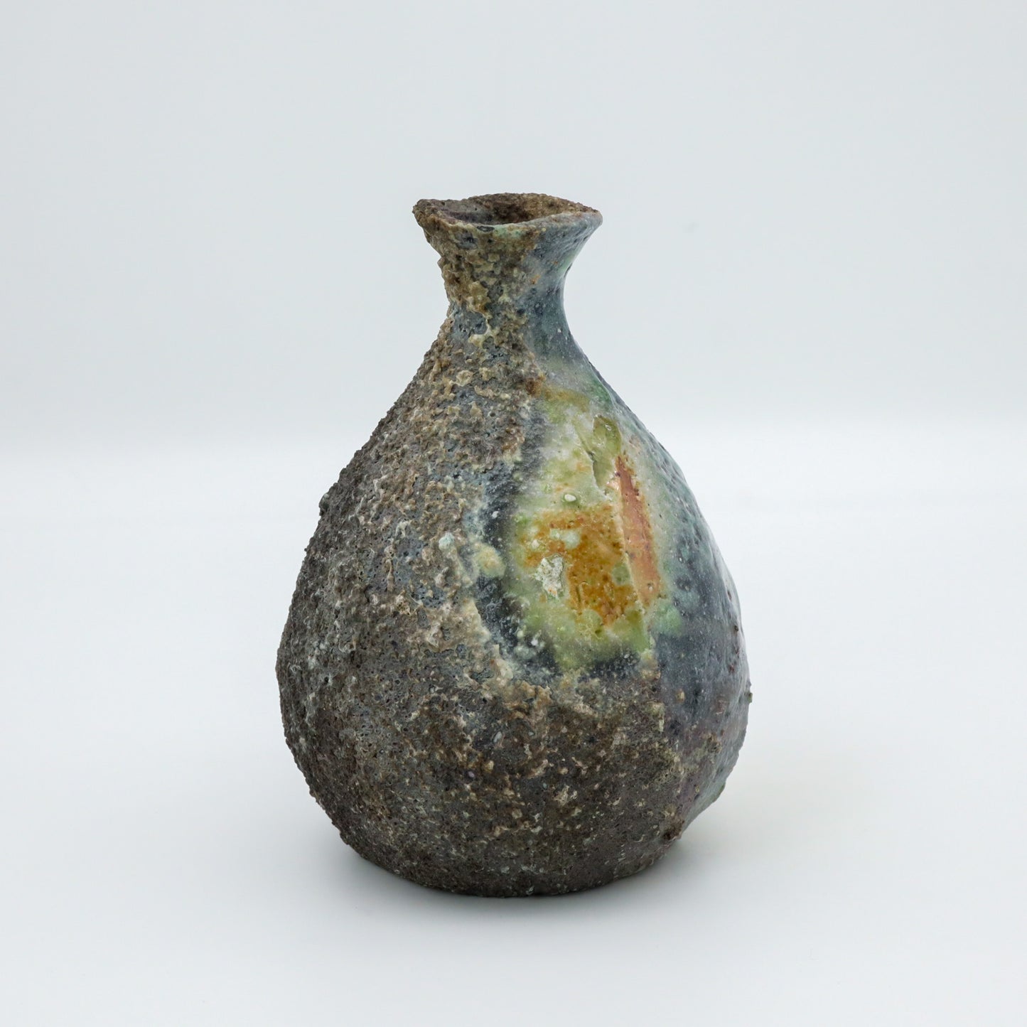 [Kenji Tayama] Yakishime Shinogi Sake Bottle