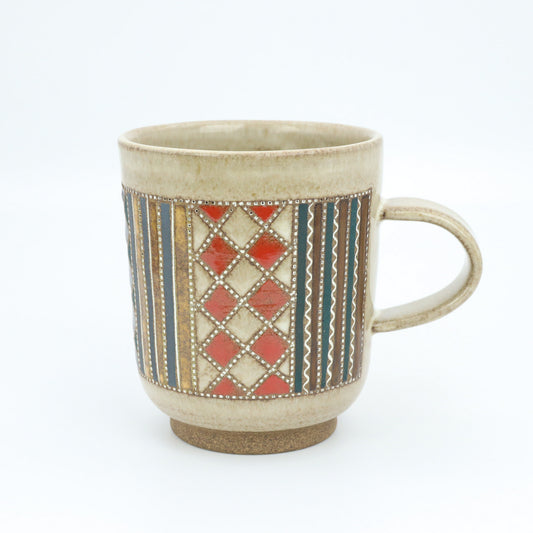 [Mukaiyama Fumiya] Inlaid Glazed Madomon Mug