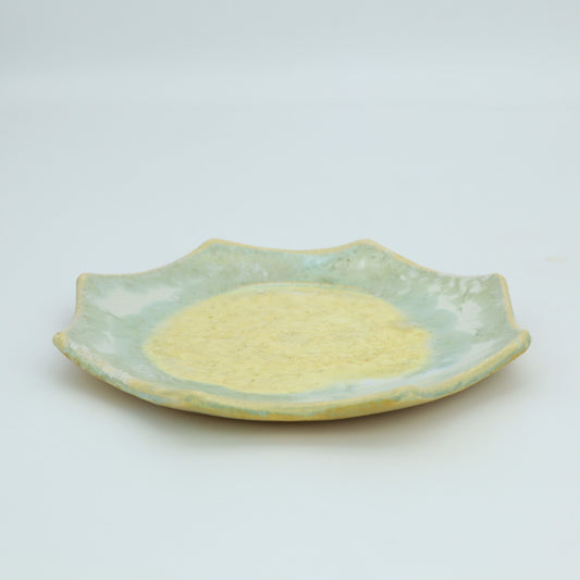 [Kazumi Mita] Octagonal Plate (Large) Mint
