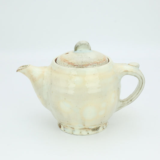 [Nagumo Hidenori] Powdered enamel teapot