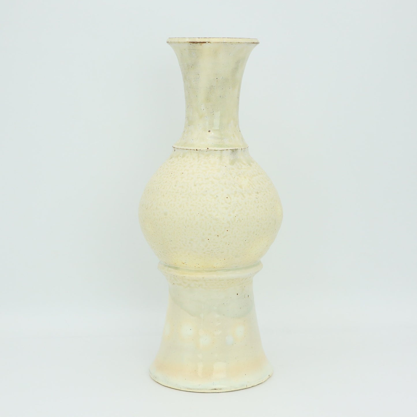 [Nagumo Hidenori] Ash-powdered flower vase