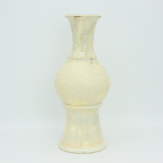 [Nagumo Hidenori] Ash-powdered flower vase