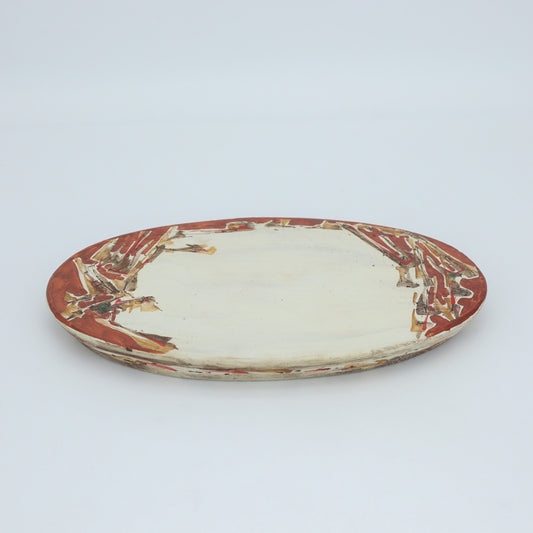 [Numano Hideaki] Oval Plate