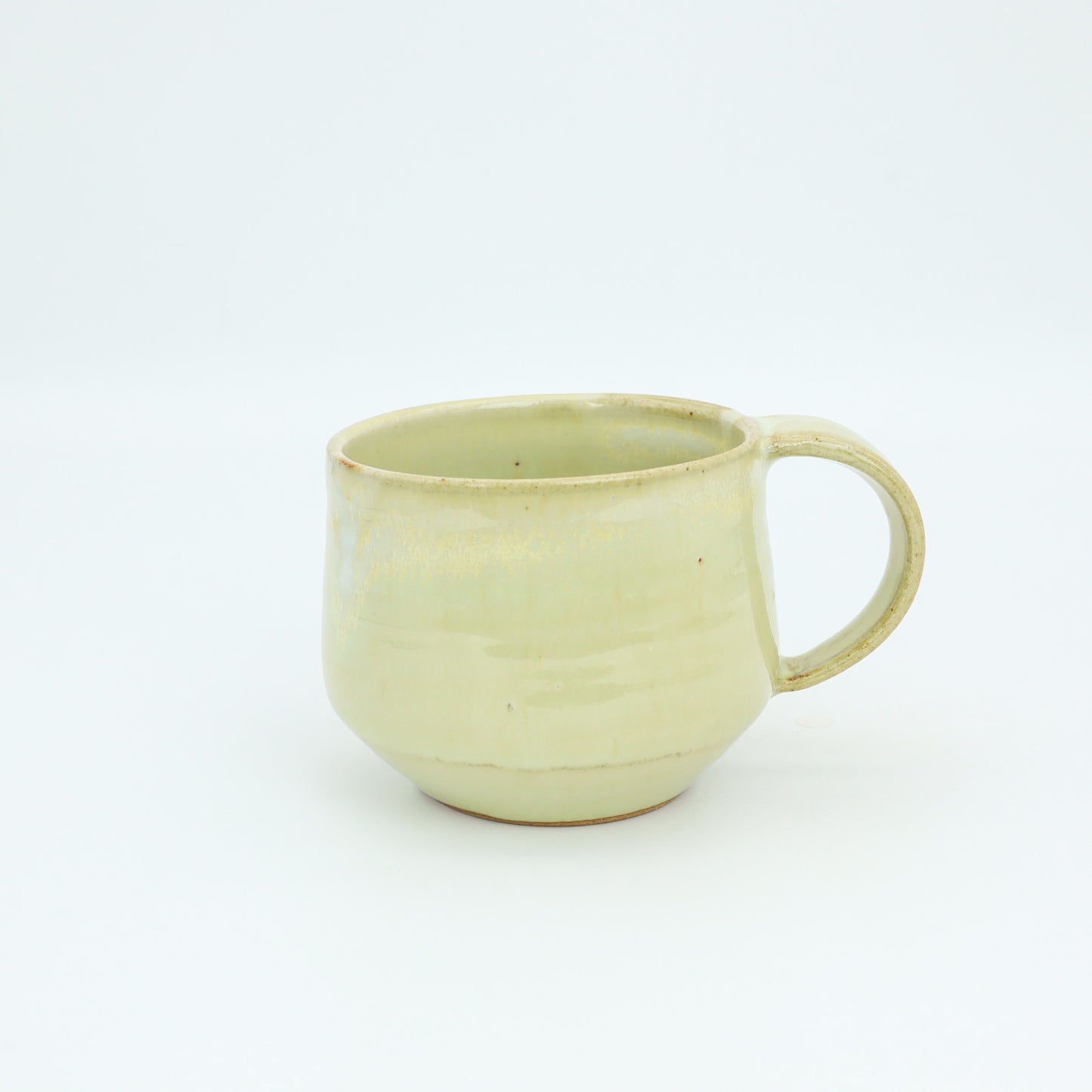 [Yoshiko Kasahara] White Glazed Mug, Large