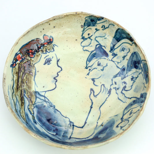 [Yuko Ono] Six-inch Plate Snow White