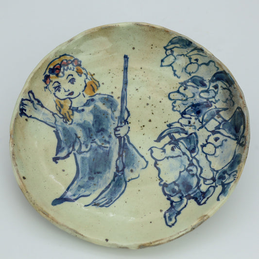 [Yuko Ono] Six-inch Plate Snow White