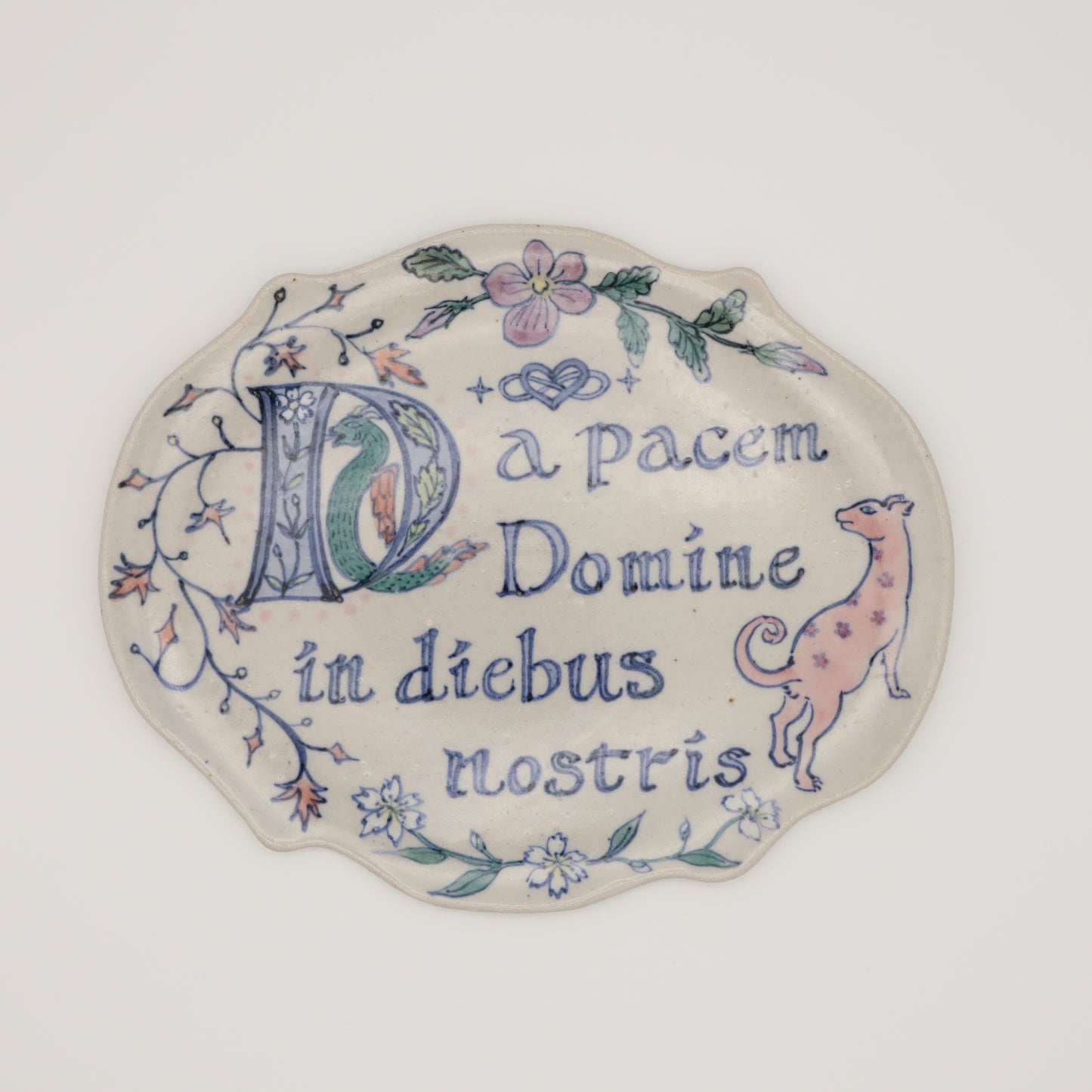 [Aigami Akemi] Colorful deformed plate Lord, grant us peace every day.