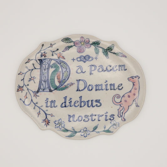 [Aigami Akemi] Colorful deformed plate Lord, grant us peace every day.