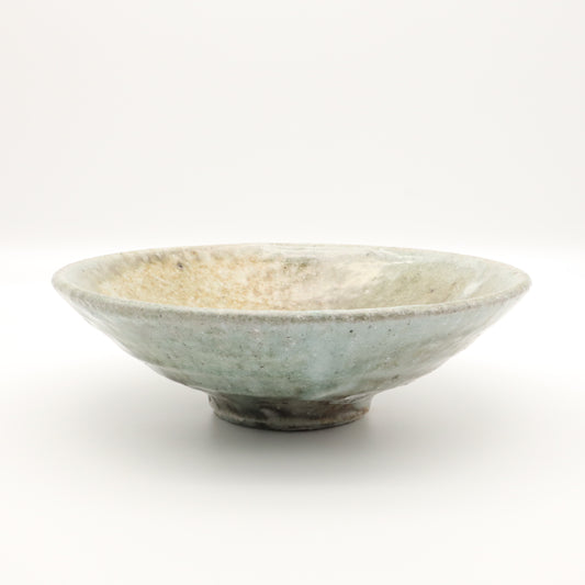[Iwami Shinsuke] Ash-covered salt-glazed bowl