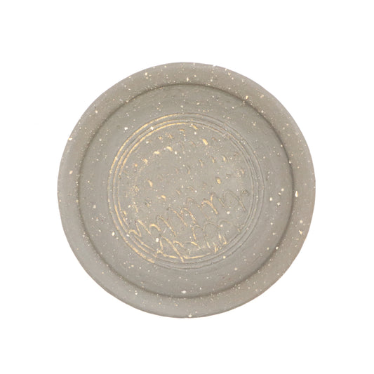 [Yoshifumi Ogino] Inlaid rim plate
